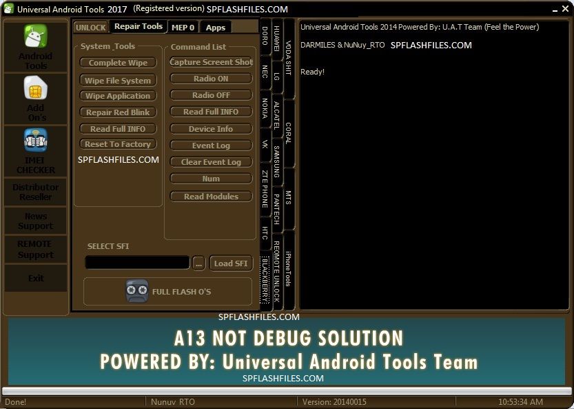 android multi tool and drivers